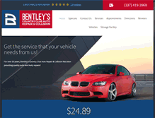 Tablet Screenshot of bentleysla.com